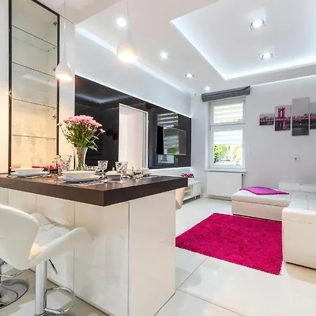 White & Free Parking Apartment